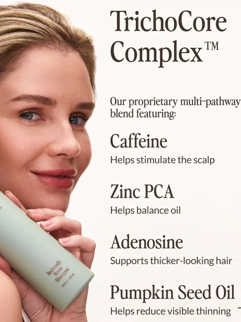 New kerativ Redensify Reset Shampoo for hair growth $44